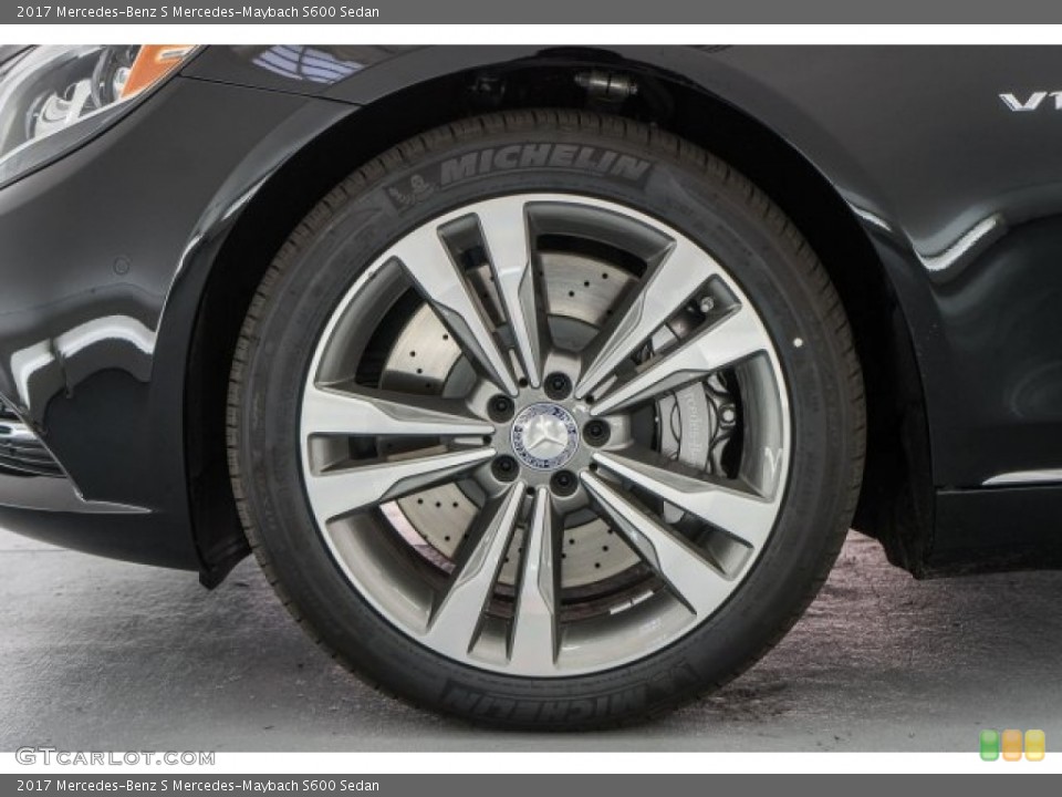 2017 Mercedes-Benz S Mercedes-Maybach S600 Sedan Wheel and Tire Photo #119677563
