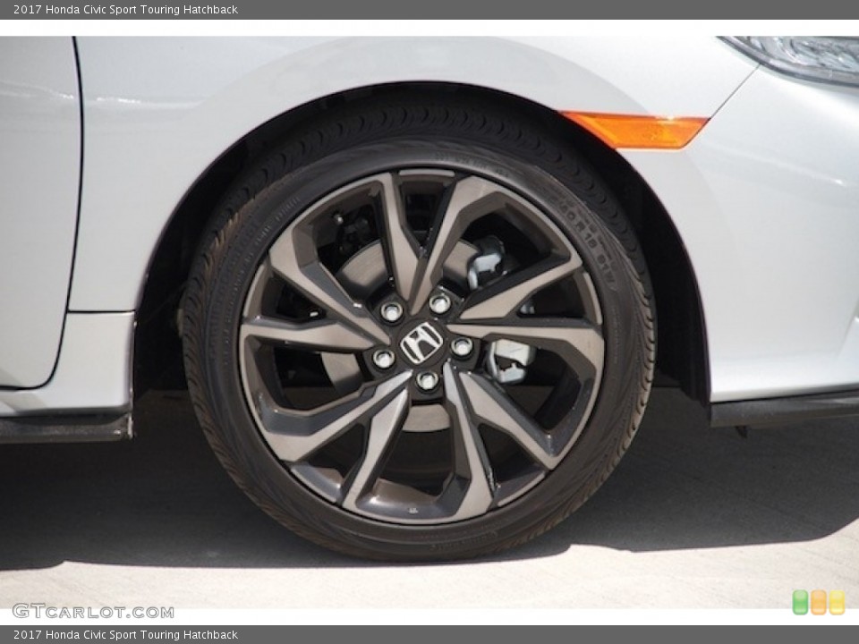 2017 Honda Civic Sport Touring Hatchback Wheel and Tire Photo #119678298