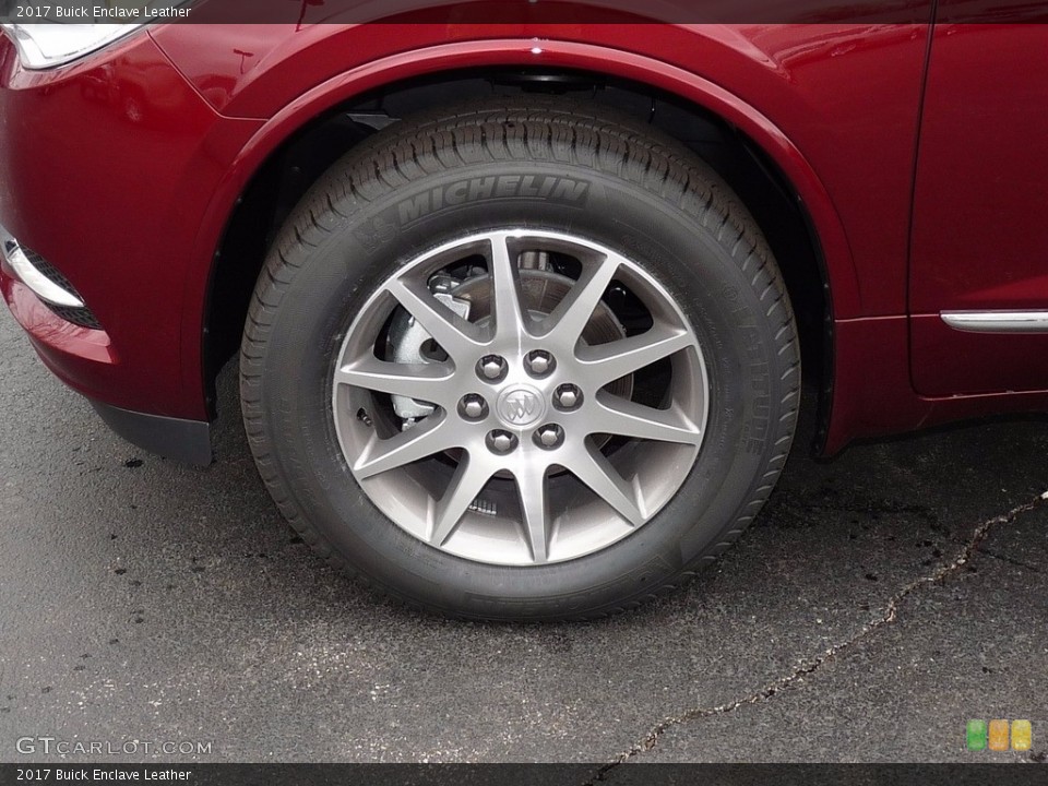 2017 Buick Enclave Leather Wheel and Tire Photo #119700441