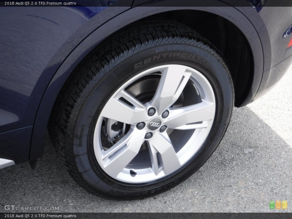 2018 Audi Q5 2.0 TFSI Premium quattro Wheel and Tire Photo #119701620