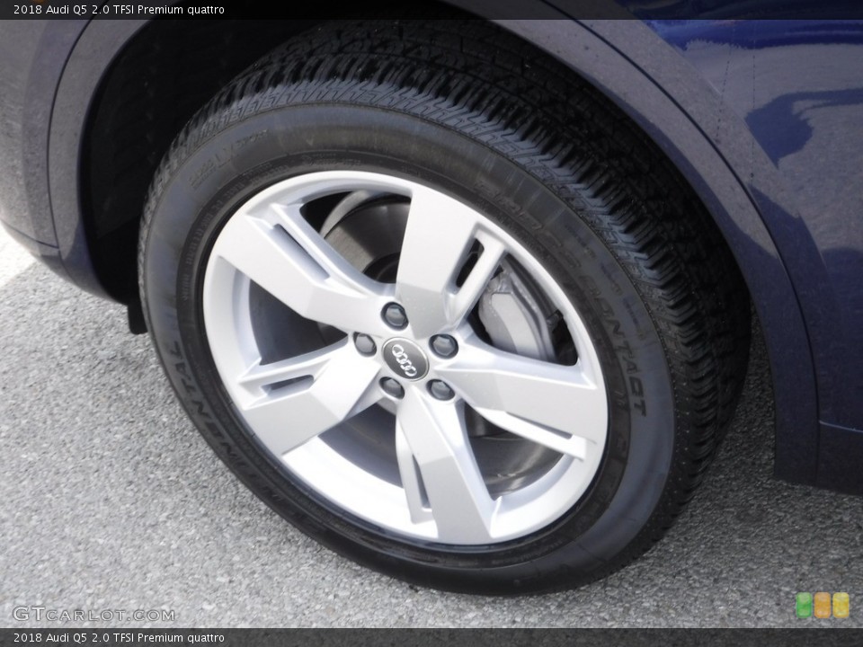 2018 Audi Q5 2.0 TFSI Premium quattro Wheel and Tire Photo #119701647