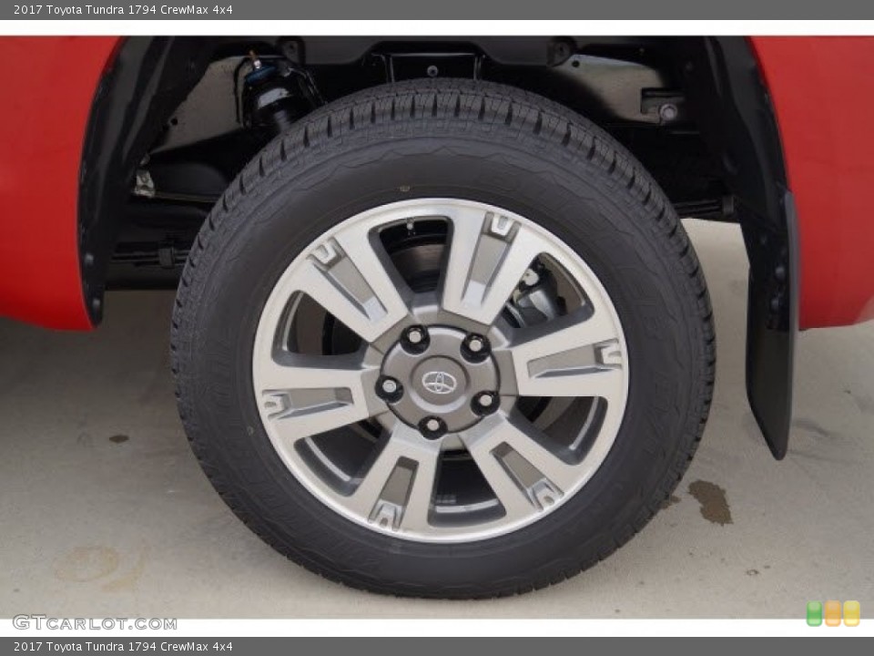 2017 Toyota Tundra 1794 CrewMax 4x4 Wheel and Tire Photo #119720155