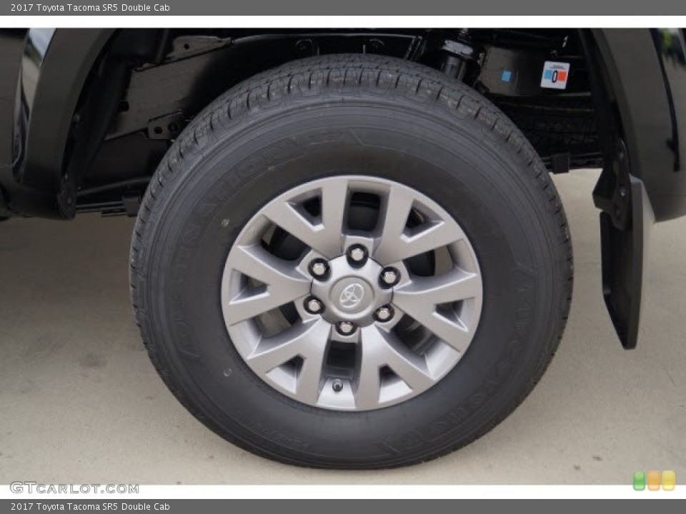 2017 Toyota Tacoma SR5 Double Cab Wheel and Tire Photo #119725276
