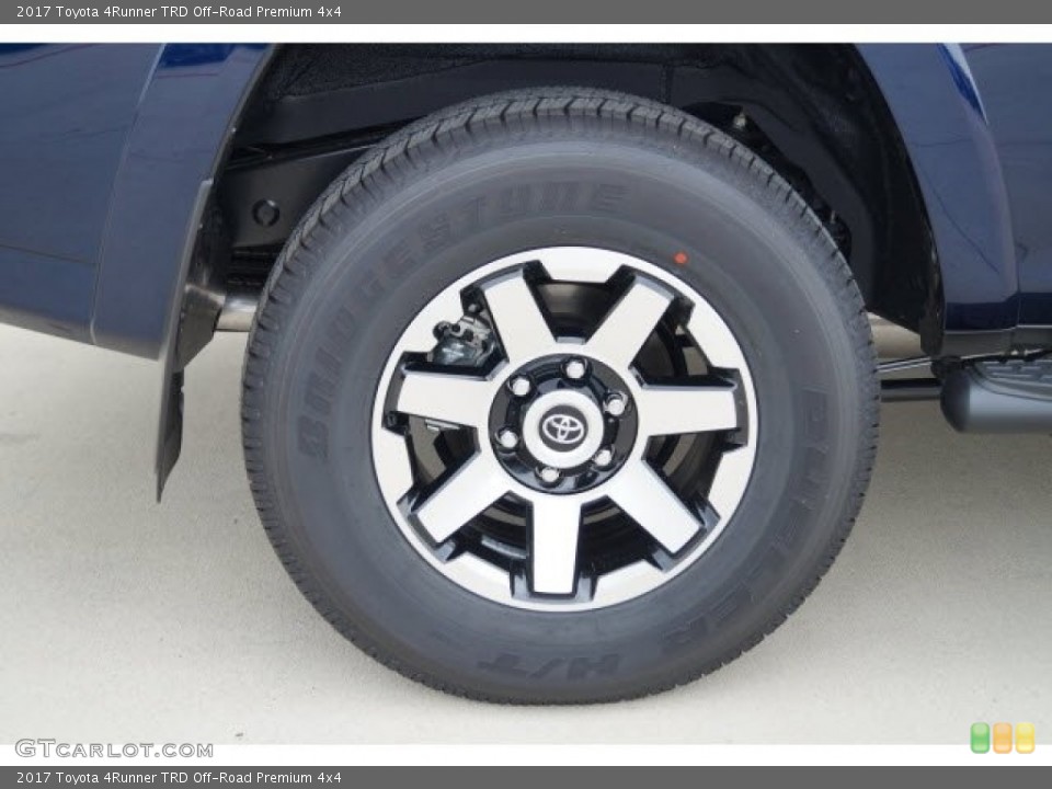 2017 Toyota 4Runner TRD Off-Road Premium 4x4 Wheel and Tire Photo #119726185
