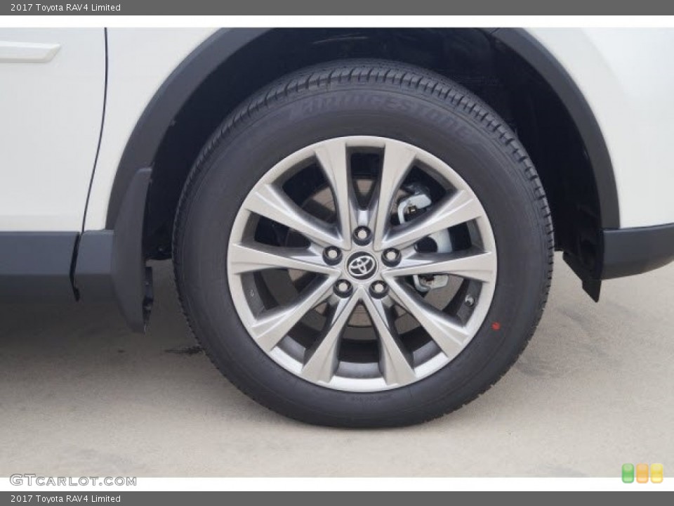 2017 Toyota RAV4 Limited Wheel and Tire Photo #119728216