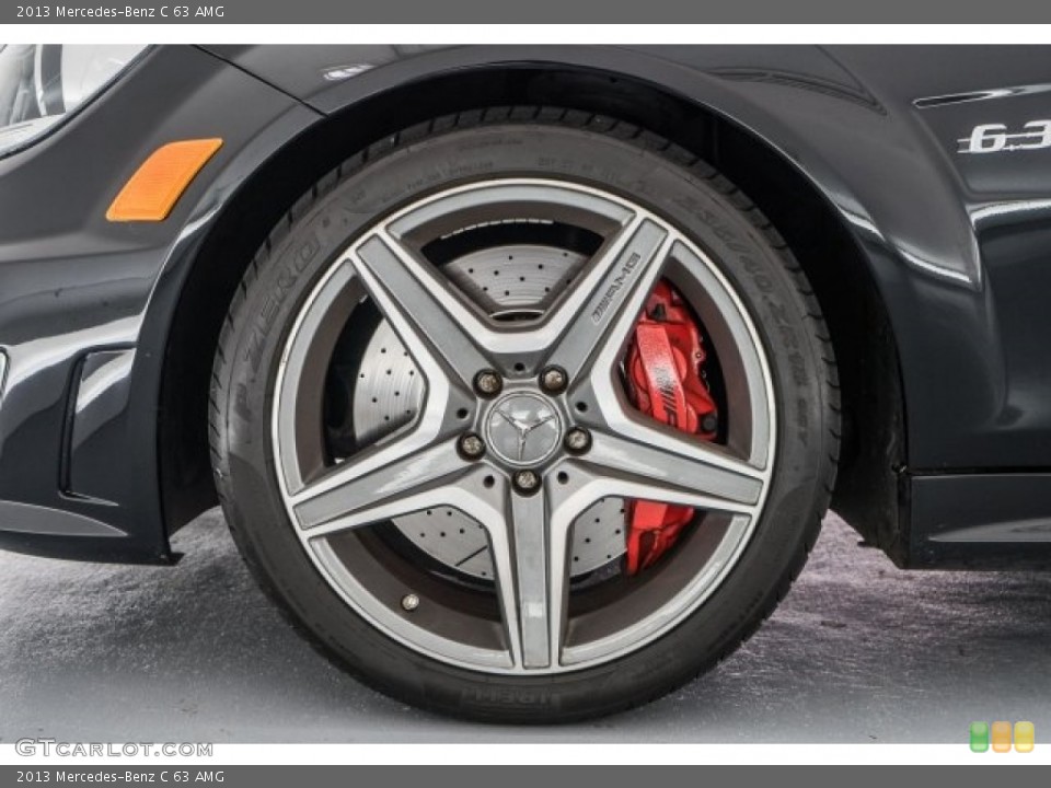 2013 Mercedes-Benz C 63 AMG Wheel and Tire Photo #119730454