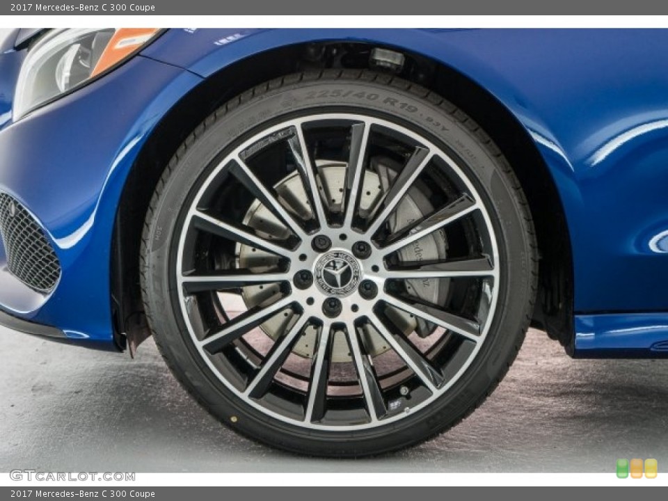 2017 Mercedes-Benz C 300 Coupe Wheel and Tire Photo #119733115