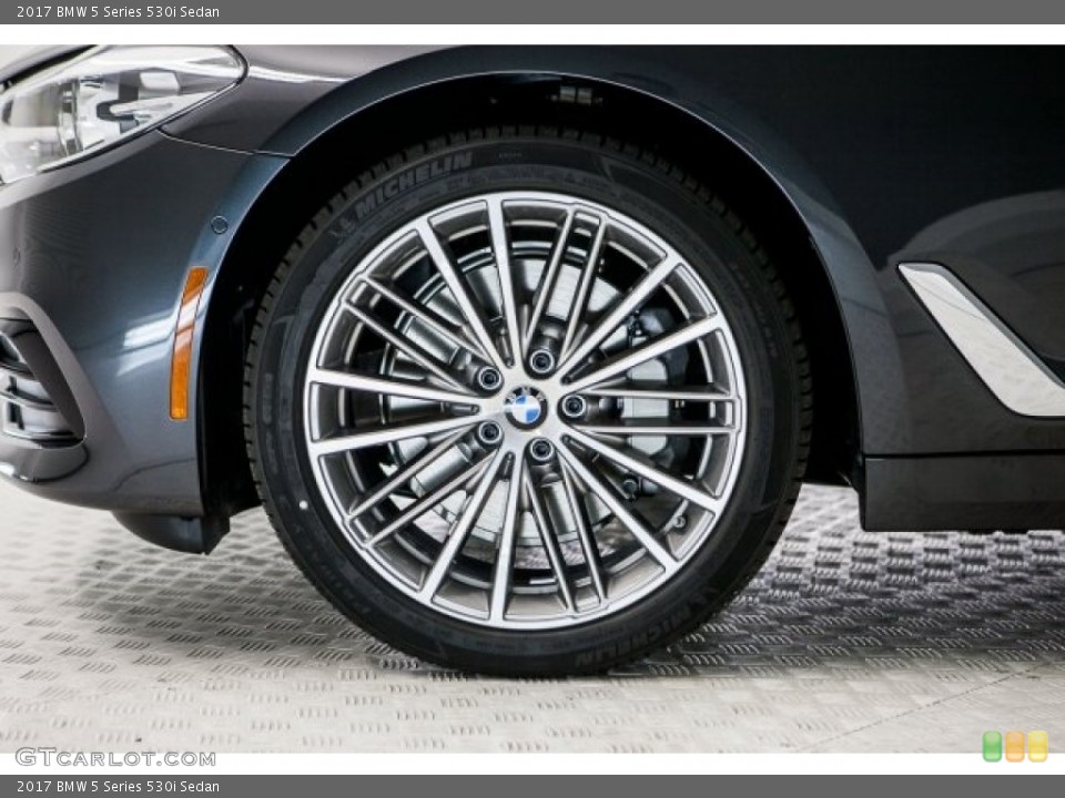 2017 BMW 5 Series 530i Sedan Wheel and Tire Photo #119746105