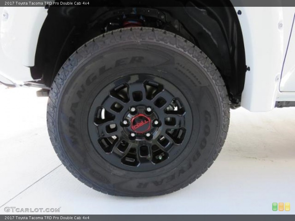 2017 Toyota Tacoma TRD Pro Double Cab 4x4 Wheel and Tire Photo #119767952