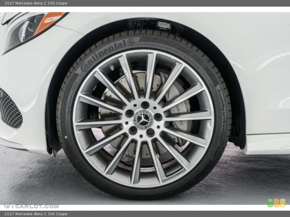 2017 Mercedes-Benz C 300 Coupe Wheel and Tire Photo #119770946