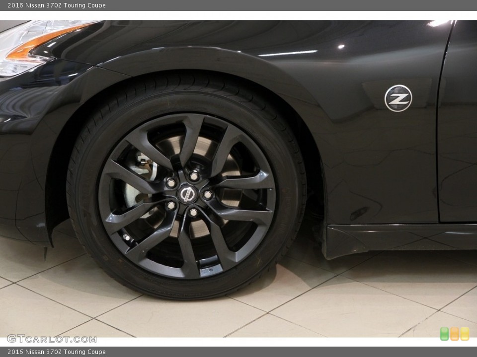 2016 Nissan 370Z Touring Coupe Wheel and Tire Photo #119779627