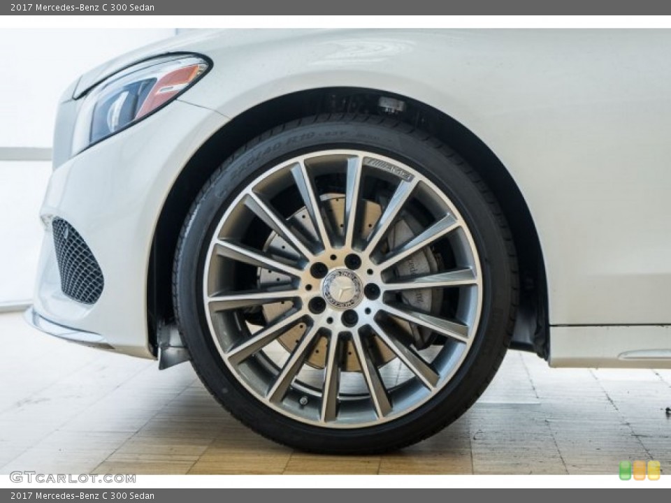 2017 Mercedes-Benz C 300 Sedan Wheel and Tire Photo #119811065