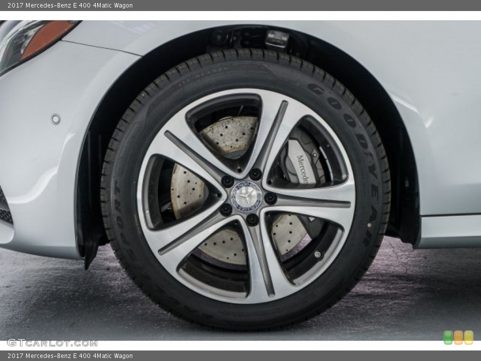 2017 Mercedes-Benz E 400 4Matic Wagon Wheel and Tire Photo #119815280