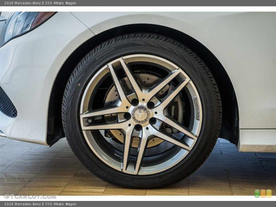 2016 Mercedes-Benz E 350 4Matic Wagon Wheel and Tire Photo #119817161