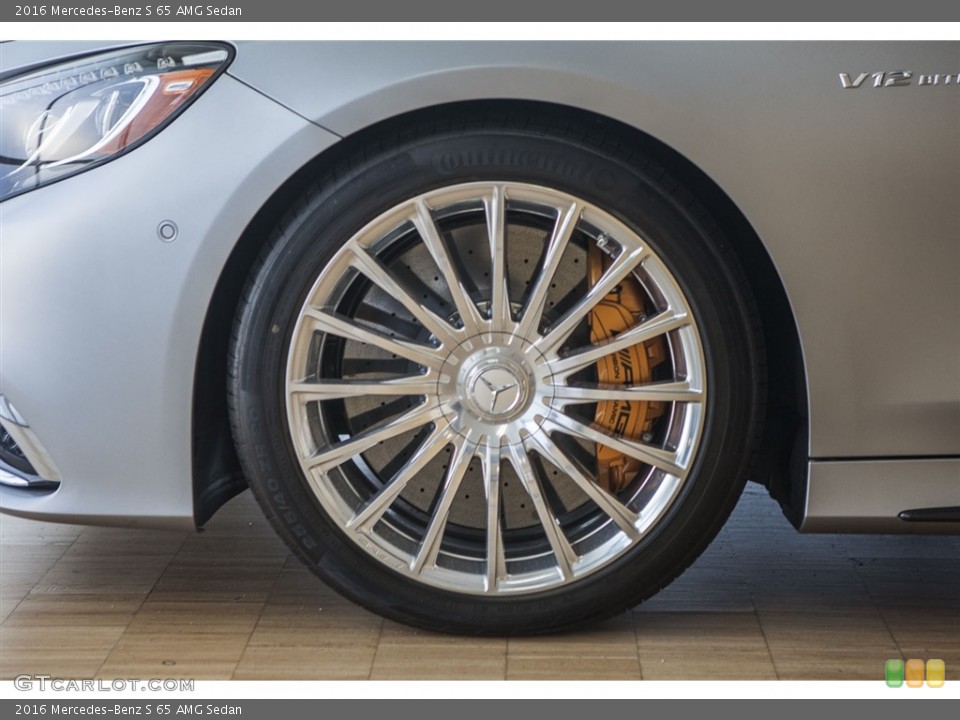 2016 Mercedes-Benz S 65 AMG Sedan Wheel and Tire Photo #119818966