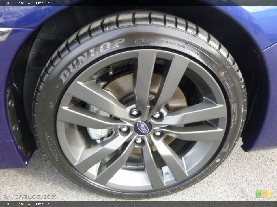 2017 Subaru WRX Premium Wheel and Tire Photo #119830727