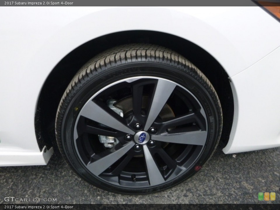 2017 Subaru Impreza 2.0i Sport 4-Door Wheel and Tire Photo #119836487