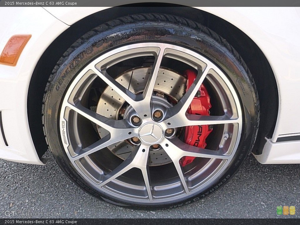 2015 Mercedes-Benz C 63 AMG Coupe Wheel and Tire Photo #119866708