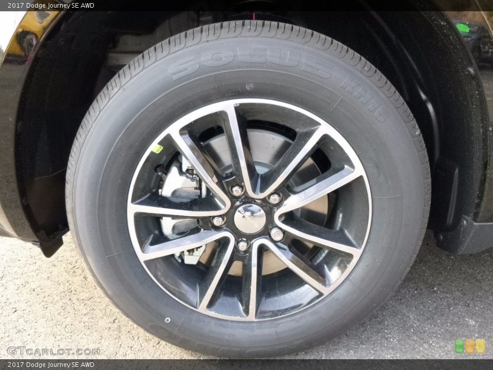 2017 Dodge Journey SE AWD Wheel and Tire Photo #119868796