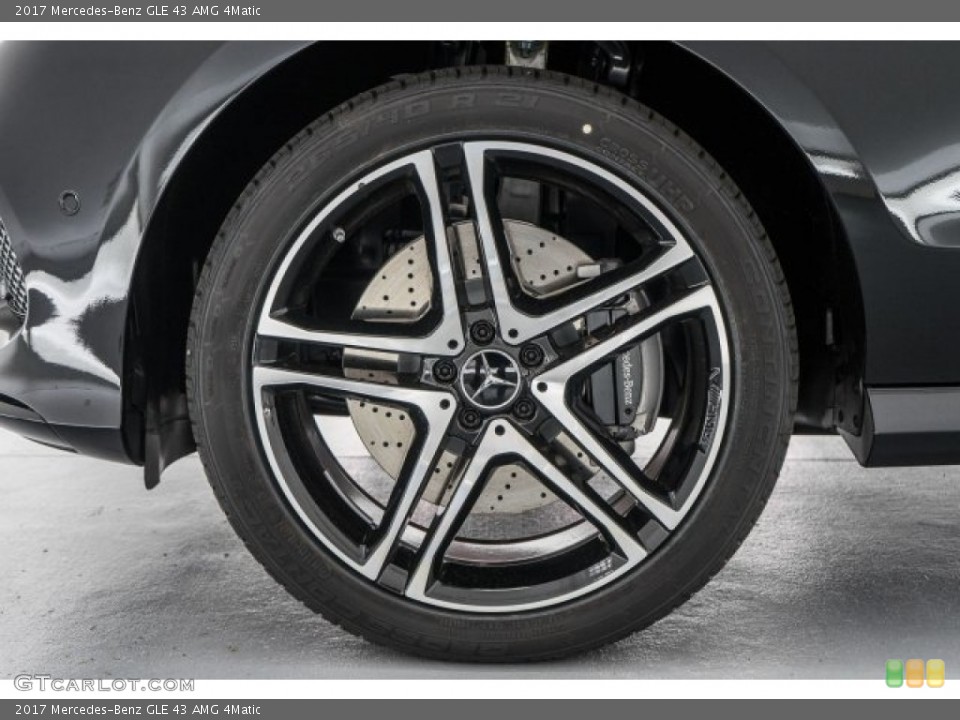 2017 Mercedes-Benz GLE 43 AMG 4Matic Wheel and Tire Photo #119893258
