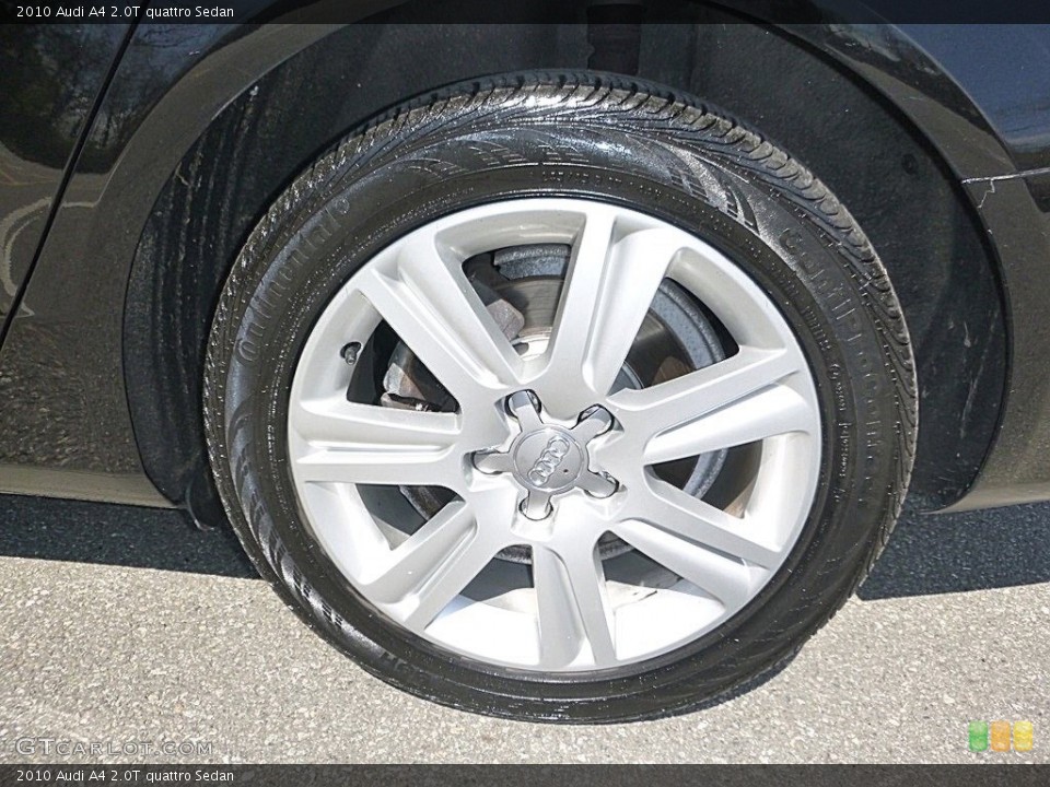 2010 Audi A4 2.0T quattro Sedan Wheel and Tire Photo #119908543