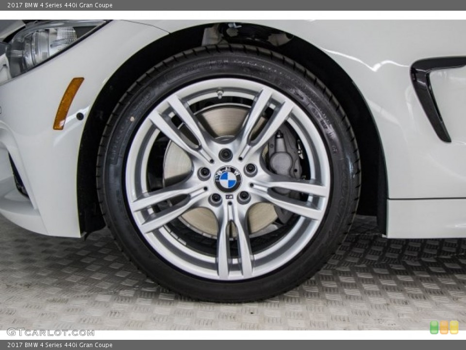 2017 BMW 4 Series 440i Gran Coupe Wheel and Tire Photo #119909947