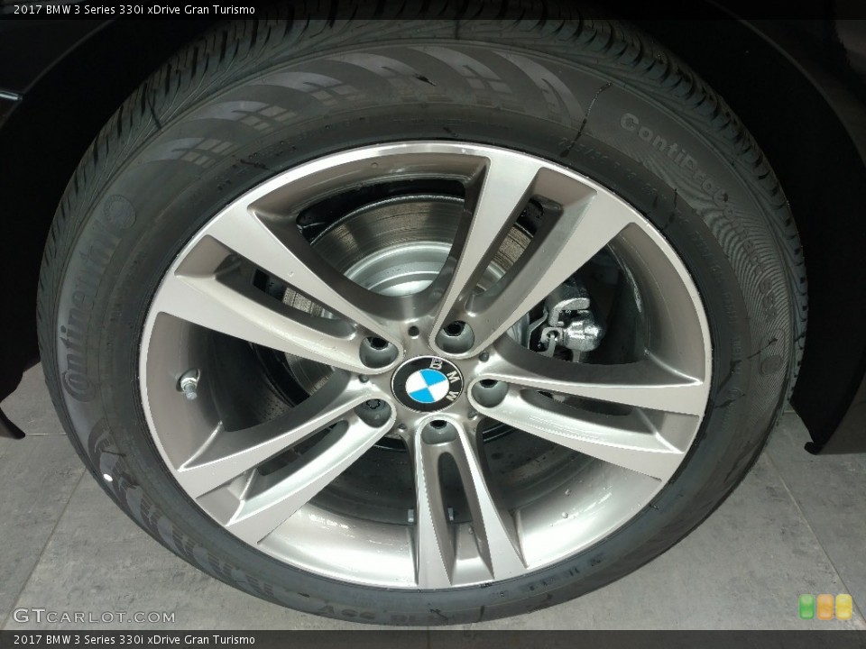 2017 BMW 3 Series 330i xDrive Gran Turismo Wheel and Tire Photo #119985982