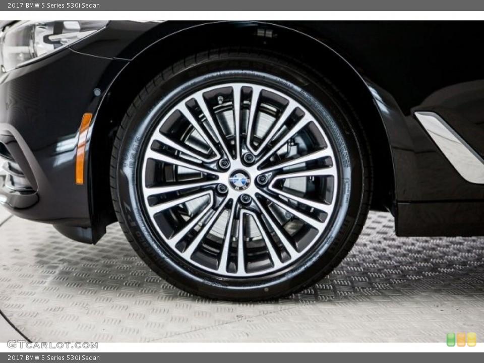 2017 BMW 5 Series 530i Sedan Wheel and Tire Photo #119989851
