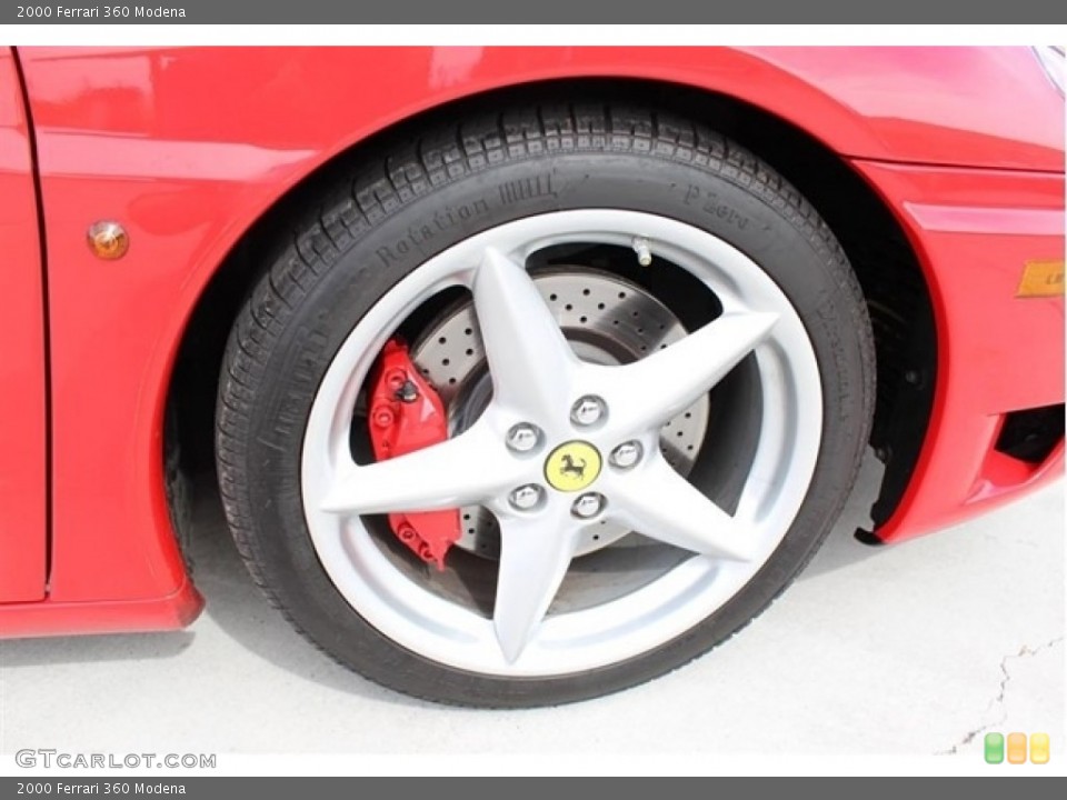 2000 Ferrari 360 Modena Wheel and Tire Photo #119990100