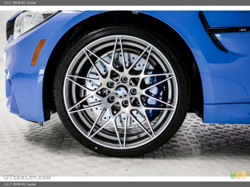 2017 BMW M3 Sedan Wheel and Tire Photo #119991453