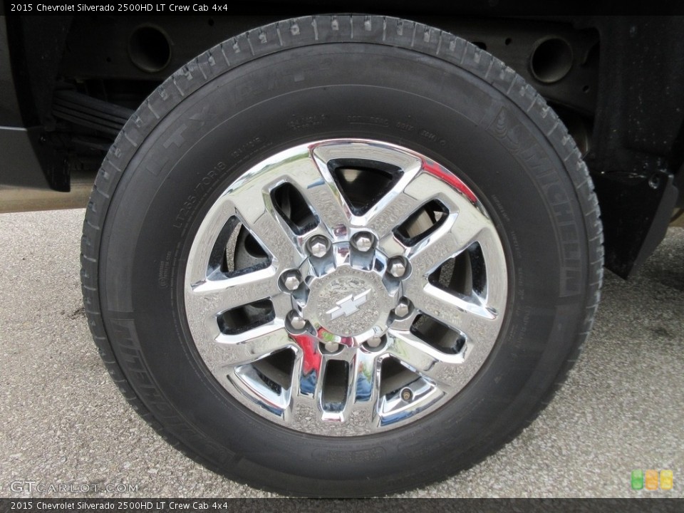 2015 Chevrolet Silverado 2500HD LT Crew Cab 4x4 Wheel and Tire Photo #119997816