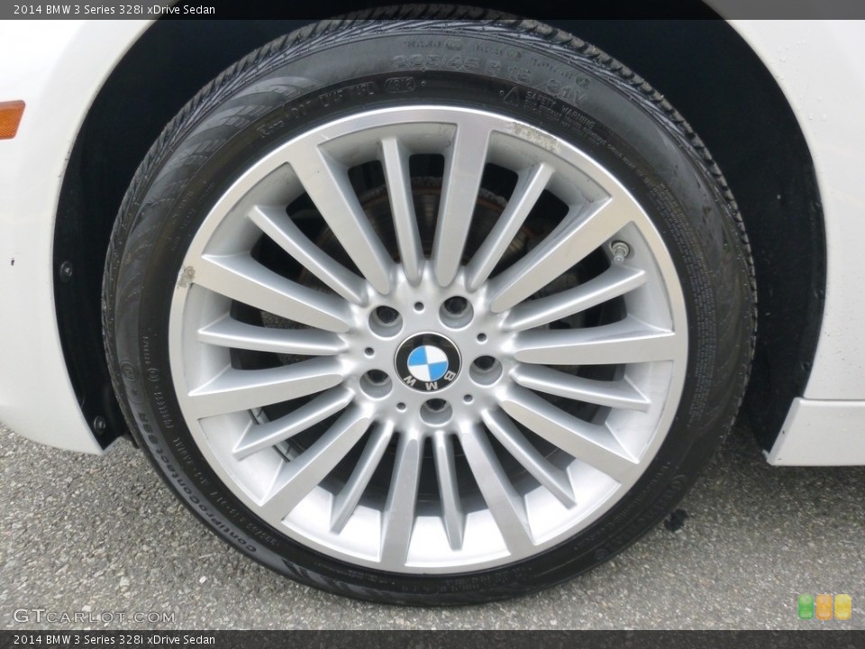 2014 BMW 3 Series 328i xDrive Sedan Wheel and Tire Photo #119999985