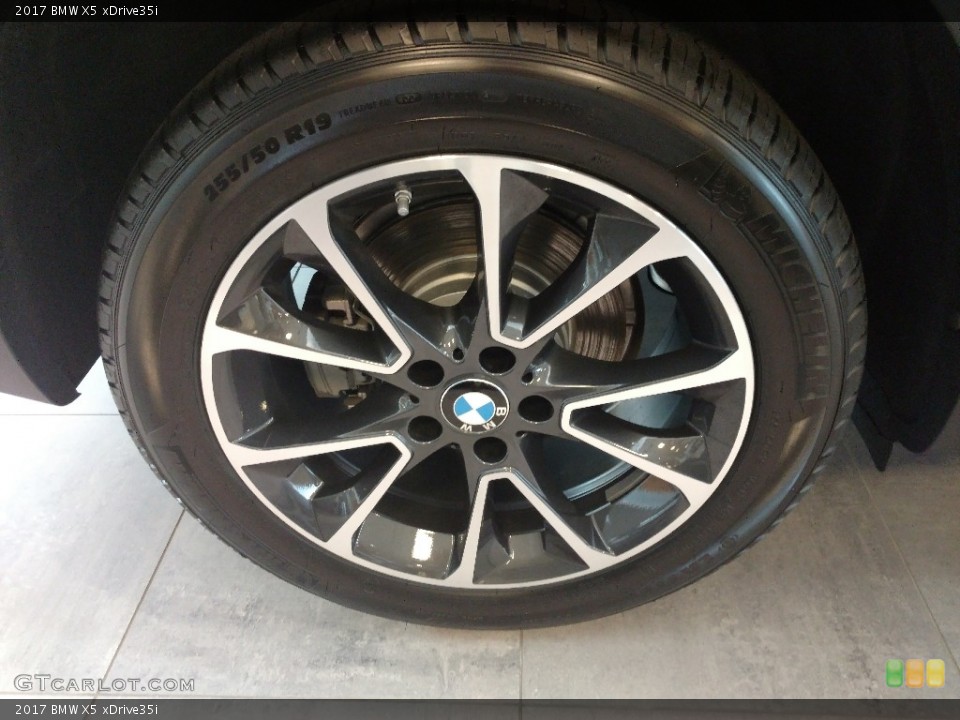 2017 BMW X5 xDrive35i Wheel and Tire Photo #120012603