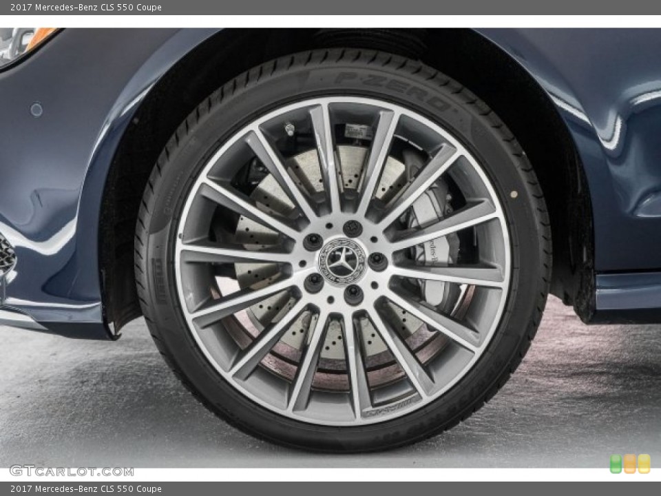 2017 Mercedes-Benz CLS 550 Coupe Wheel and Tire Photo #120016212