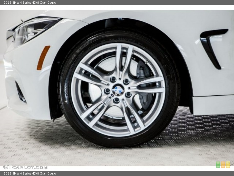 2018 BMW 4 Series 430i Gran Coupe Wheel and Tire Photo #120031512
