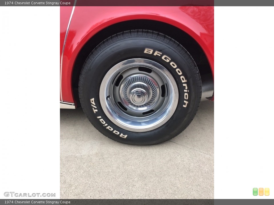 1974 Chevrolet Corvette Wheels and Tires