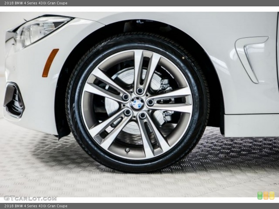 2018 BMW 4 Series 430i Gran Coupe Wheel and Tire Photo #120060792