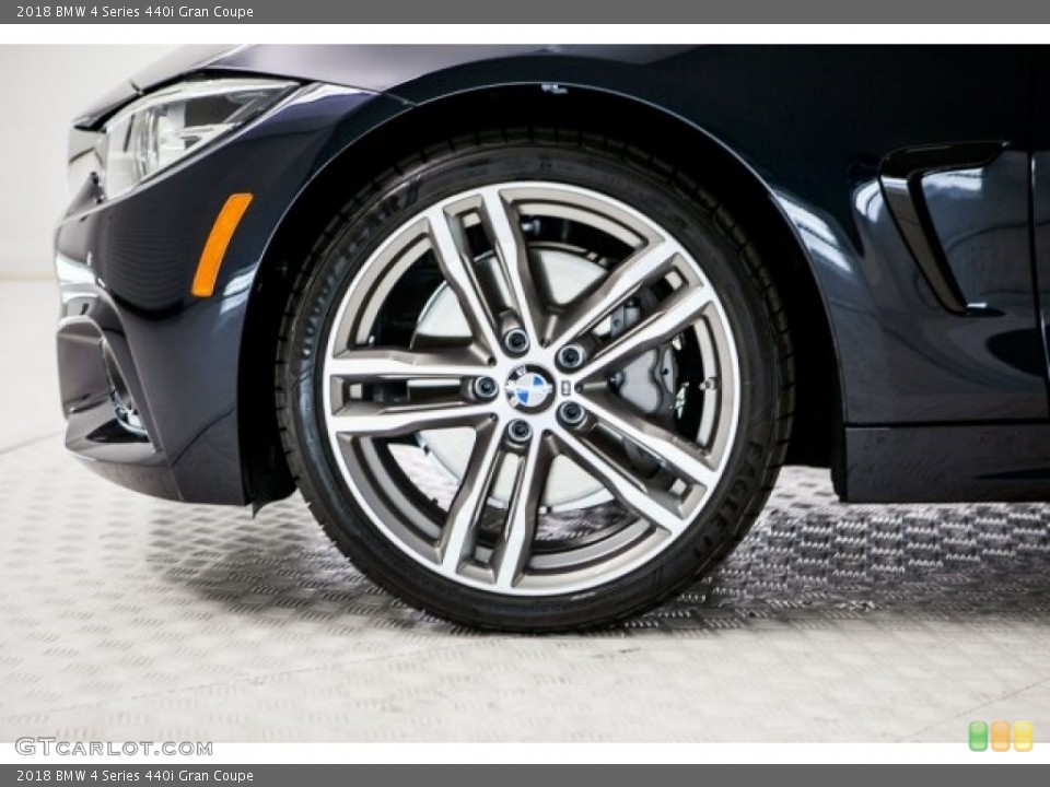 2018 BMW 4 Series 440i Gran Coupe Wheel and Tire Photo #120064231