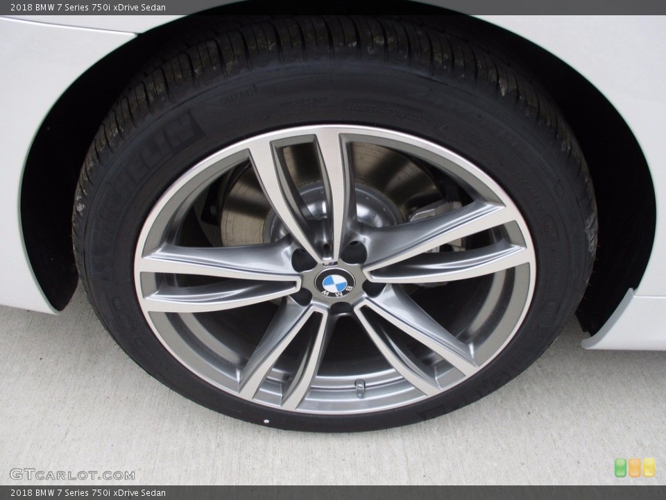 2018 BMW 7 Series 750i xDrive Sedan Wheel and Tire Photo #120067179