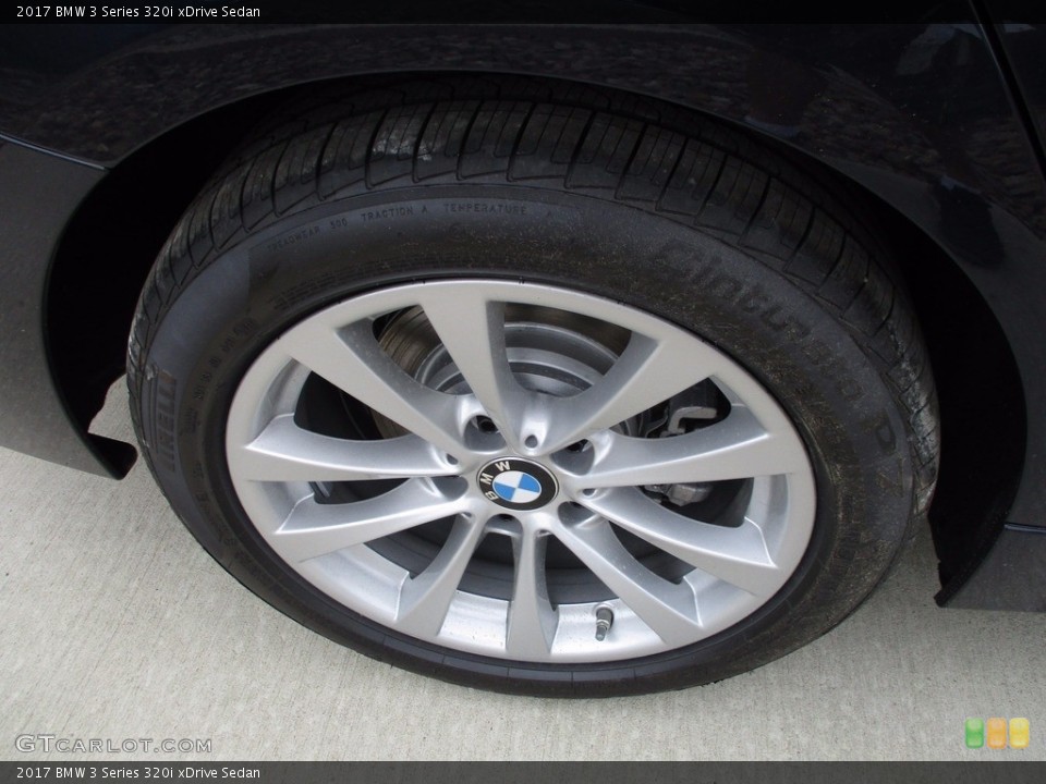 2017 BMW 3 Series 320i xDrive Sedan Wheel and Tire Photo #120069927