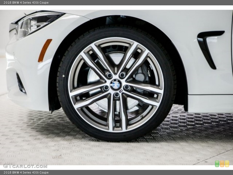 2018 BMW 4 Series 430i Coupe Wheel and Tire Photo #120099096