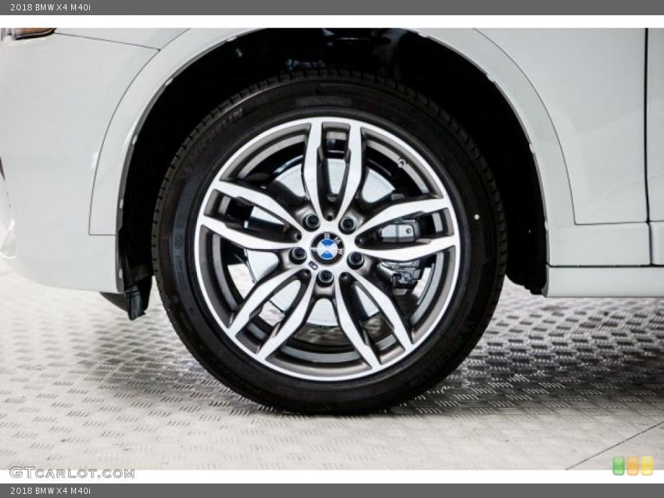 2018 BMW X4 M40i Wheel and Tire Photo #120099561
