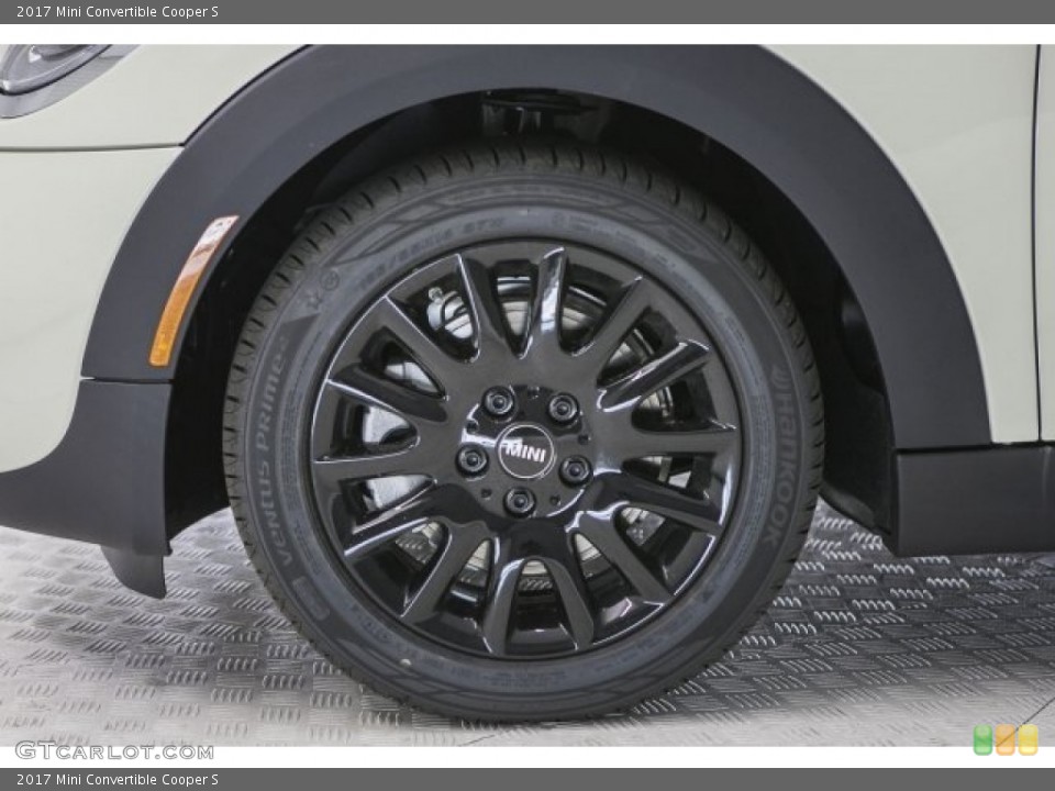 2017 Mini Convertible Cooper S Wheel and Tire Photo #120107097