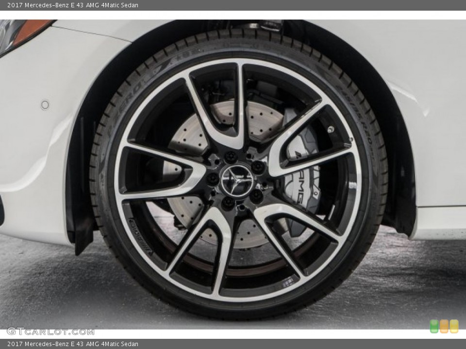 2017 Mercedes-Benz E 43 AMG 4Matic Sedan Wheel and Tire Photo #120108042