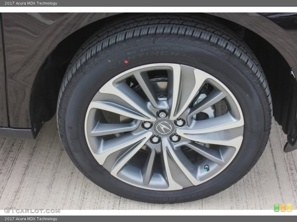 2017 Acura MDX Technology Wheel and Tire Photo #120120141