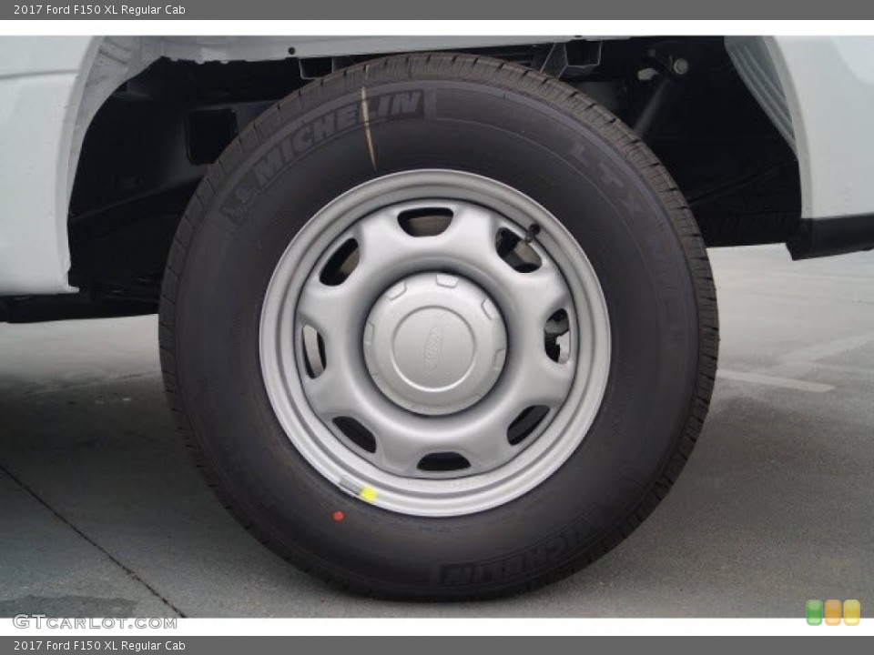 2017 Ford F150 XL Regular Cab Wheel and Tire Photo #120134003