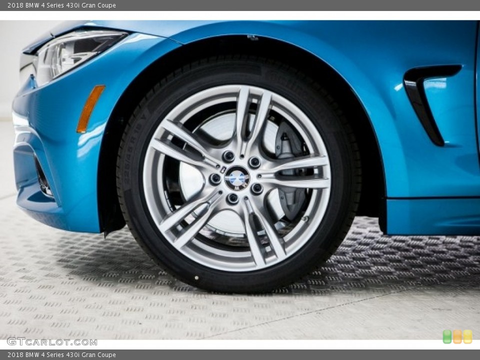 2018 BMW 4 Series 430i Gran Coupe Wheel and Tire Photo #120176972