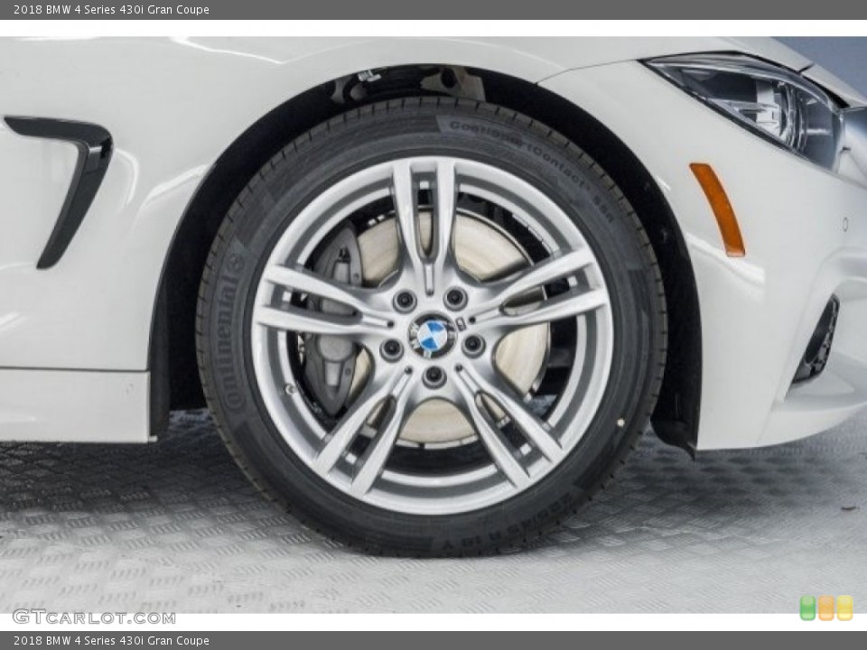 2018 BMW 4 Series 430i Gran Coupe Wheel and Tire Photo #120181323