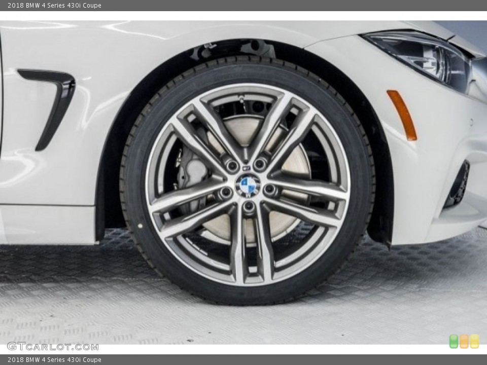 2018 BMW 4 Series 430i Coupe Wheel and Tire Photo #120181557