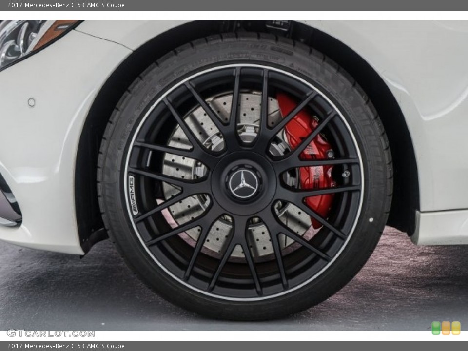 2017 Mercedes-Benz C 63 AMG S Coupe Wheel and Tire Photo #120186582